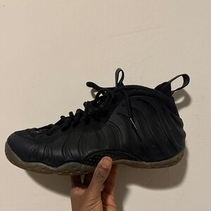 Nike Black Foamposite Sneakers